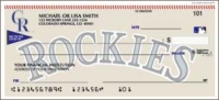 Colorado Rockies Sports Personal Checks - 1 Box