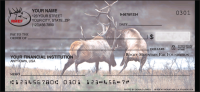 Rocky Mountain Elk Foundation Animal Personal Checks - 1 Box - Singles