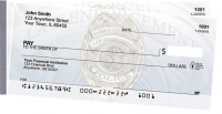 To Serve and Protect Side Tear Personal Checks