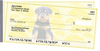 Rottweiler Pups Keith Kimberlin Side Tear Personal Checks