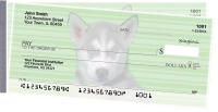 Husky Pups Keith Kimberlin Side Tear Personal Checks