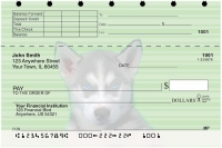 Husky Pups Keith Kimberlin Top Stub Personal Checks