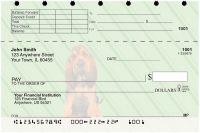 Bloodhound Pups Keith Kimberlin Top Stub Personal Checks