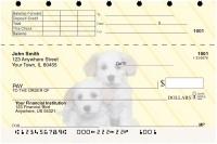 Havanese Pups Top Stub Personal Checks