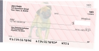 Pug Pups Keith Kimberlin Side Tear Personal Checks