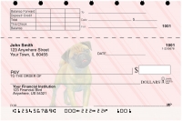 Pug Pups Keith Kimberlin Top Stub Personal Checks