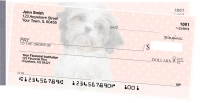 Shih Tzu Pups Keith Kimberlin Side Tear Personal Checks