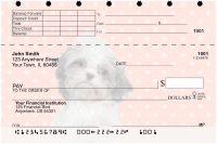 Shih Tzu Pups Keith Kimberlin Top Stub Personal Checks