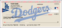 Los Angeles Dodgers Recreation Personal Checks - 1 Box
