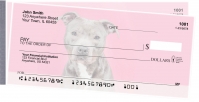 Bully Breed Love Side Tear Personal Checks