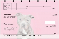 Bully Breed Love Top Stub Personal Checks