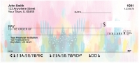 Watercolor Pastel Personal Checks by EttaVee 