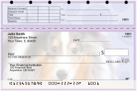 Collie Pups Keith Kimberlin Top Stub Personal Checks