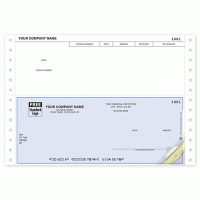 Accounts Payable Checks - Continuous Bottom  6 1/2