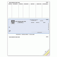 Accounts Payable Checks - Laser Middle Checks, Solomon Compatible