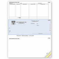 Accounts Payable Checks - Laser Middle Checks,  ACCPAC Compatible