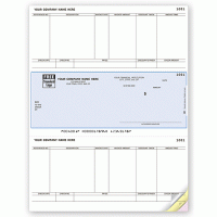 Accounts Payable Checks - Laser Middle Checks, Peachtree Compatible