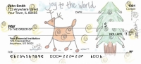 Joy to the World by Amy S. Petrik Personal Checks