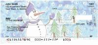 Winter Wonderland Personal Checks by Amy S. Petrik