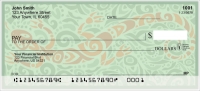 Swirl Art Personal Checks