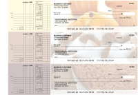 Bakery Multi Purpose Designer Business Checks