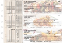 Chinese Cuisine Multi Purpose Designer Business Checks