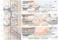 Japanese Cuisine Multi Purpose Designer Business Checks