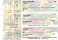 Fresh Produce Multi Purpose Designer Business Checks