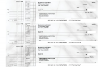 Marble Multi Purpose Designer Business Checks