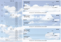 Clouds Accounts Payable Designer Business Checks