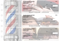 Barber Multi Purpose Designer Business Checks