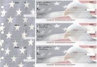 American Flag Standard Disbursement Designer Business Personal Checks