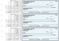 Teal Safety Multi Purpose Business Checks