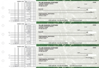 Green Marble Multi Purpose Business Checks