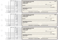 Tan Parchment Multi Purpose Business Checks