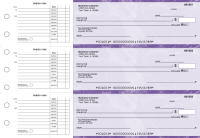 Purple Marble Accounts Payable Business Checks