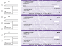 Purple Marble General Business Checks