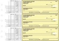 Yellow Safety Multi Purpose Business Checks