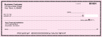 Pink Safety Business Pocket Checks