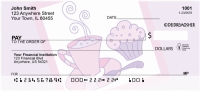 Coffee & Muffin by Deidre Mosher Personal Checks