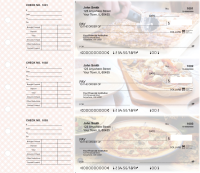 Pizza Designer Deskset Checks Style 2