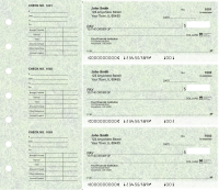 Grassy Designer Deskset Checks