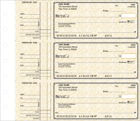 Parchment Deskset Personal Checks Style 2
