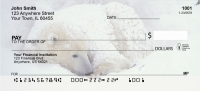Precious Polar Bear Cubs Personal Checks