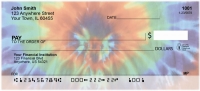 Tickled by Tie Dye Personal Checks