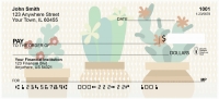 Colorful Cacti Personal Checks