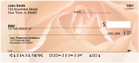 Peach Roses Personal Checks