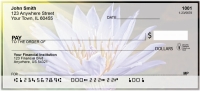 Beautiful Lotus Flowers Personal Checks