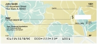 Stylistic Flowers Personal Check Personal Checks