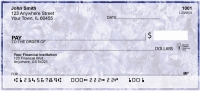 Abstract Crystal Personal Checks